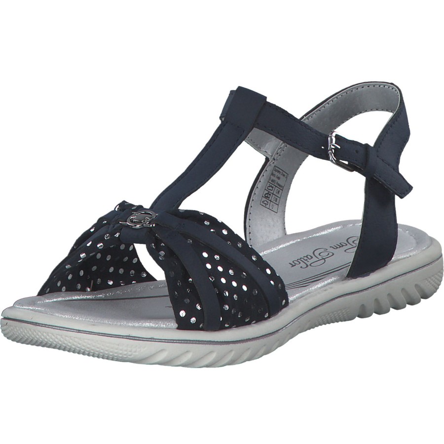 Kinder Tom Tailor | Tom Tailor 5370604, Sandalen (Kinder), Kinder, Navy