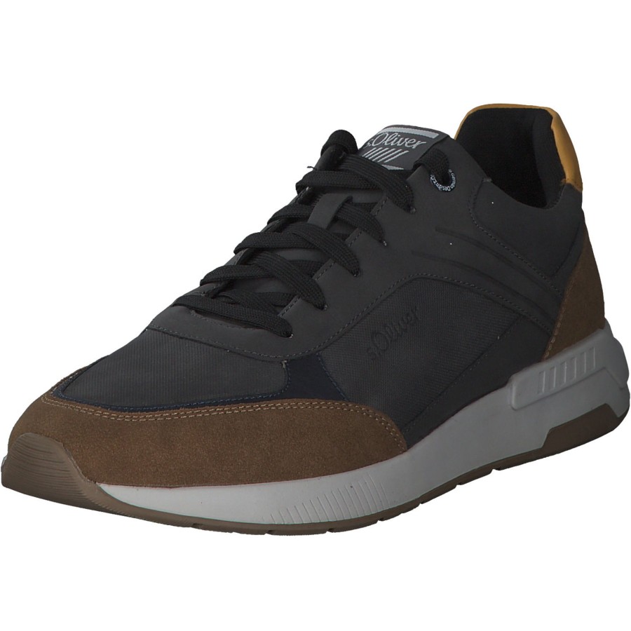 Herren s. Oliver | S. Oliver 13603, Sneakers Low, Herren, Beige (Taupe Comb)