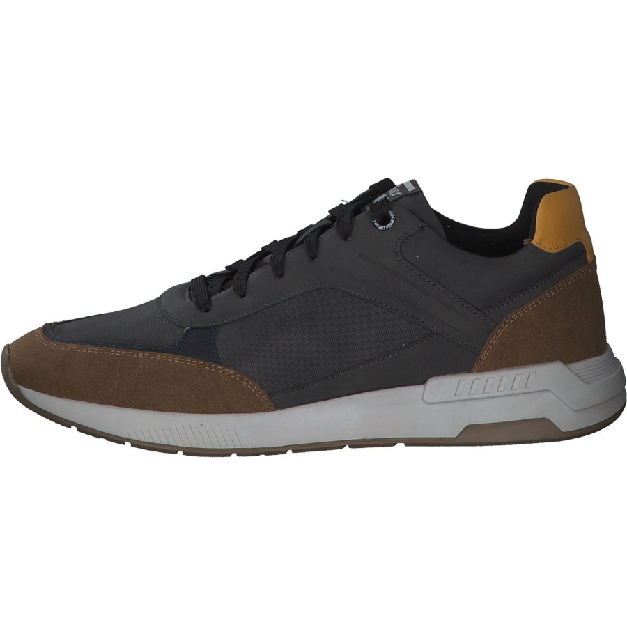 Herren s. Oliver | S. Oliver 13603, Sneakers Low, Herren, Beige (Taupe Comb)