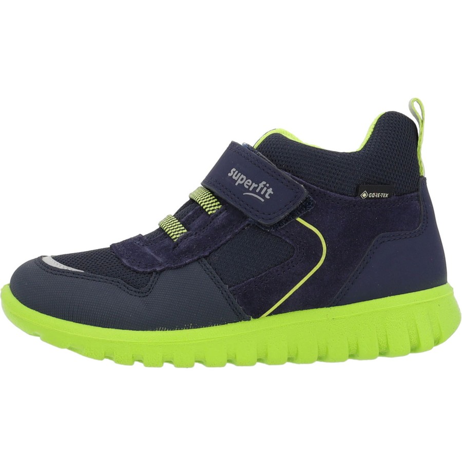 Kinder Superfit | Superfit Sport7 Mini 06188, Stiefel, Kinder, Blau/Gru00Fcn