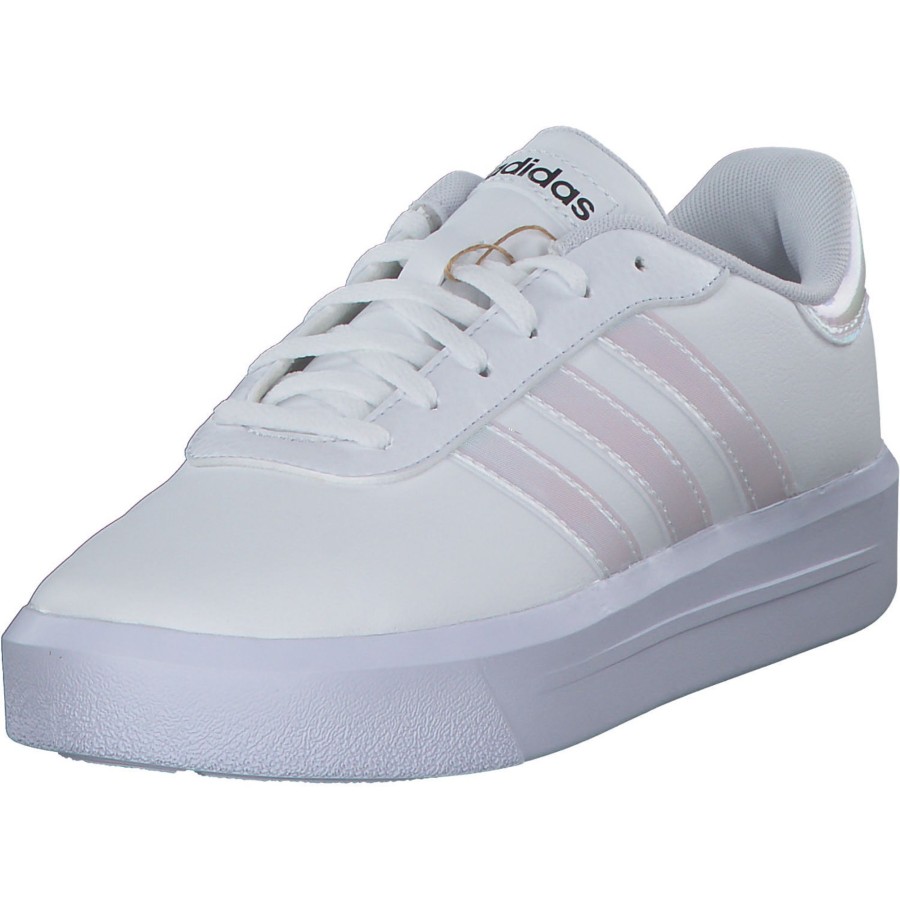 Damen adidas | Adidas Court Platform W, Sneakers Low, Damen, White/Black