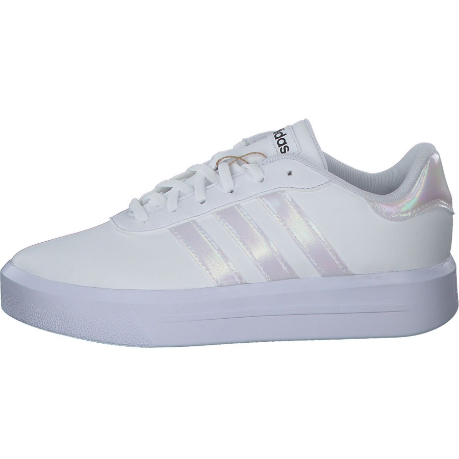 Damen adidas | Adidas Court Platform W, Sneakers Low, Damen, White/Black