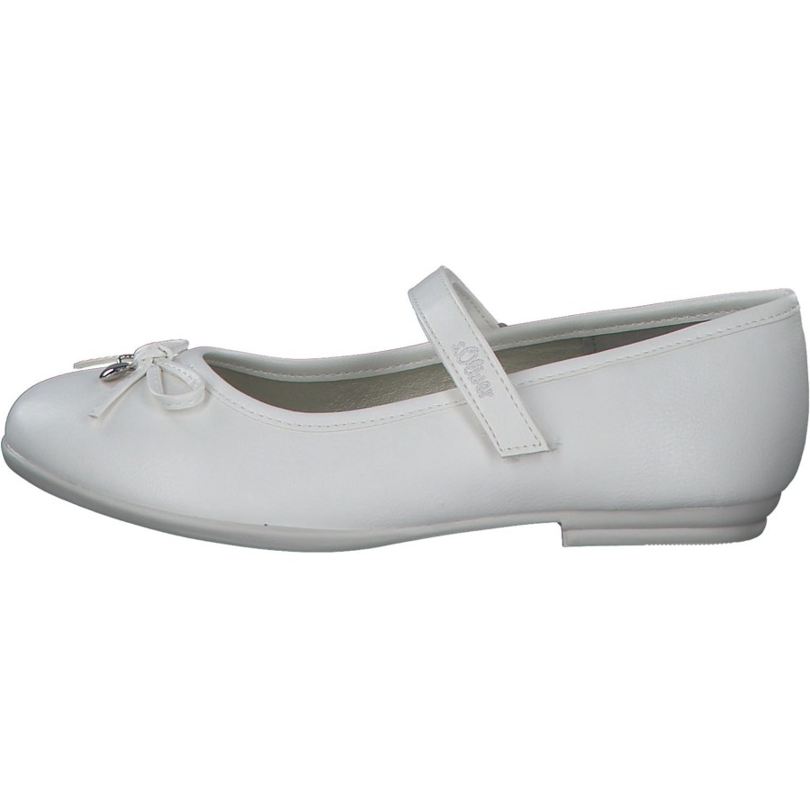 Kinder s. Oliver | S. Oliver 42400, Ballerinas (Kinder), Kinder, White