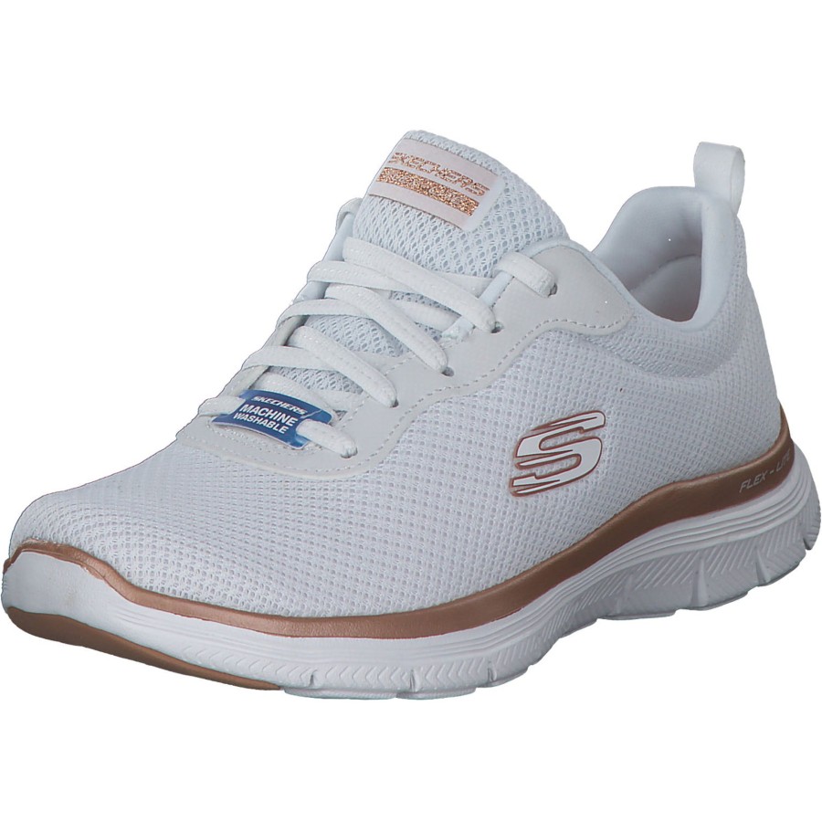 Damen Skechers | Skechers 149303, Sneakers Low, Damen, Wtrg White Rose Gold