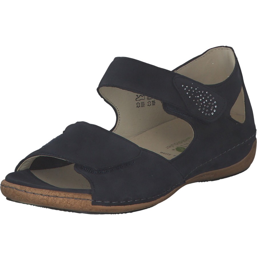 Damen Waldlu00e4ufer | Waldlu00E4Ufer Heliett 342H80, Klassische Sandalen, Damen, Blau