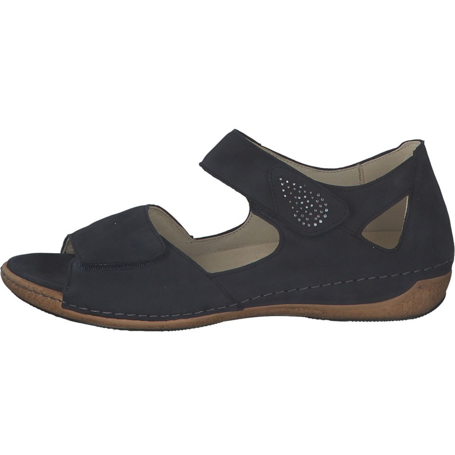 Damen Waldlu00e4ufer | Waldlu00E4Ufer Heliett 342H80, Klassische Sandalen, Damen, Blau