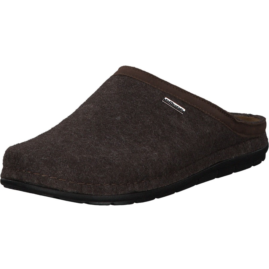 Herren Rohde | Rohde 6740, Filzpantoffeln, Herren, Braun (Espresso/Walnut)