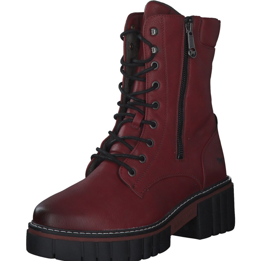 Damen Mustang | Mustang 1447504, Biker Boots, Damen, Rot