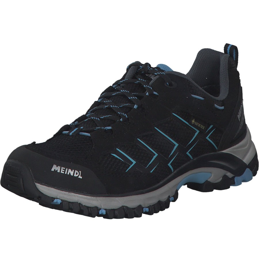 Damen Meindl | Meindl Caribe Lady Gtx 3823, Trekkingschuhe, Damen, Schwarz/Azur