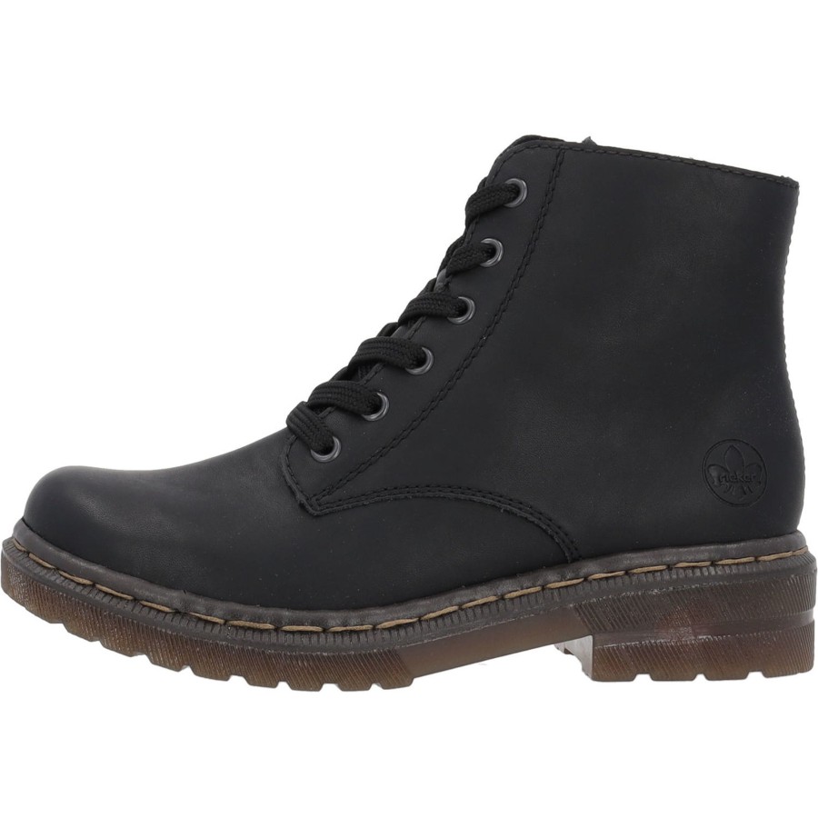 Damen Rieker | Rieker 78240, Stiefeletten, Damen, Schwarz