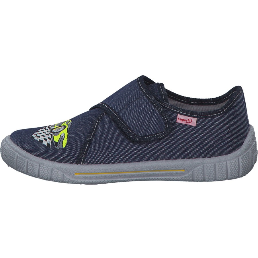 Kinder Superfit | Superfit Bill 00271, Hausschuhe, Kinder, Blau (Auto)