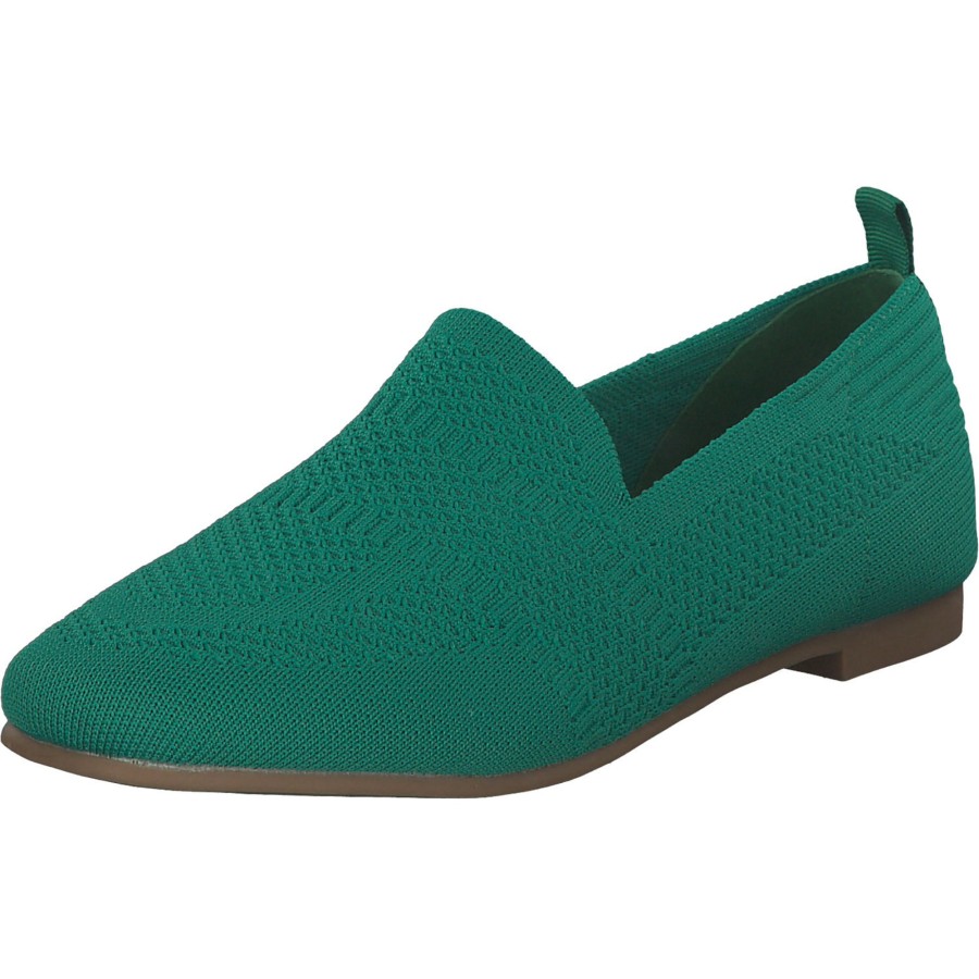 Damen La Strada | La Strada 2111884, Mokassins, Damen, Green Knitted