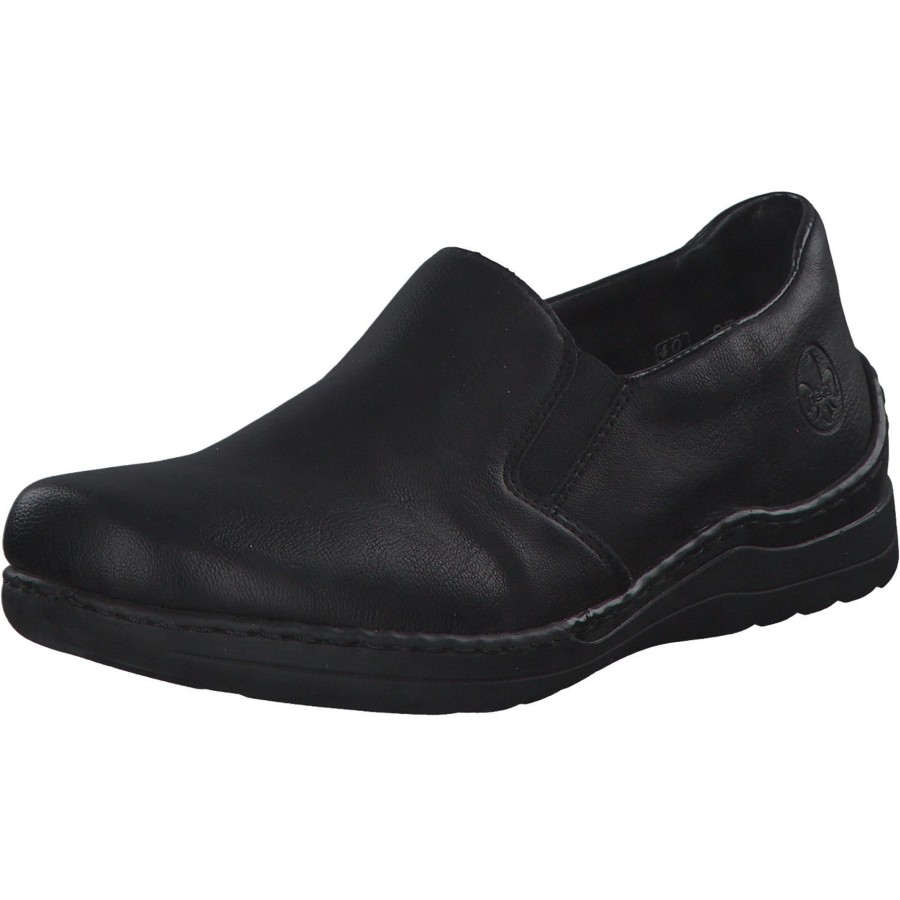 Damen Rieker | Rieker 48964, Slipper, Damen, Schwarz