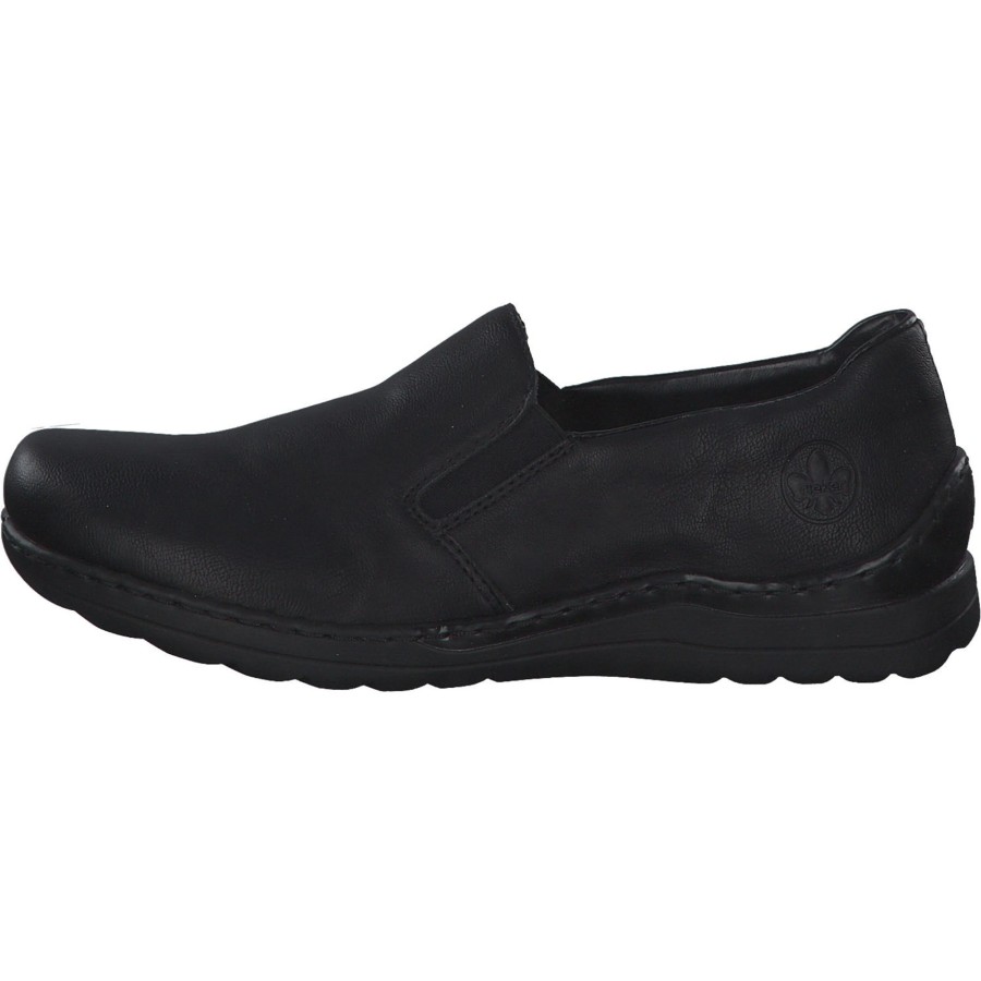 Damen Rieker | Rieker 48964, Slipper, Damen, Schwarz