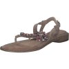 Damen Marco Tozzi | Marco Tozzi 88100, Klassische Sandalen, Damen, Rosa/Beige Comb