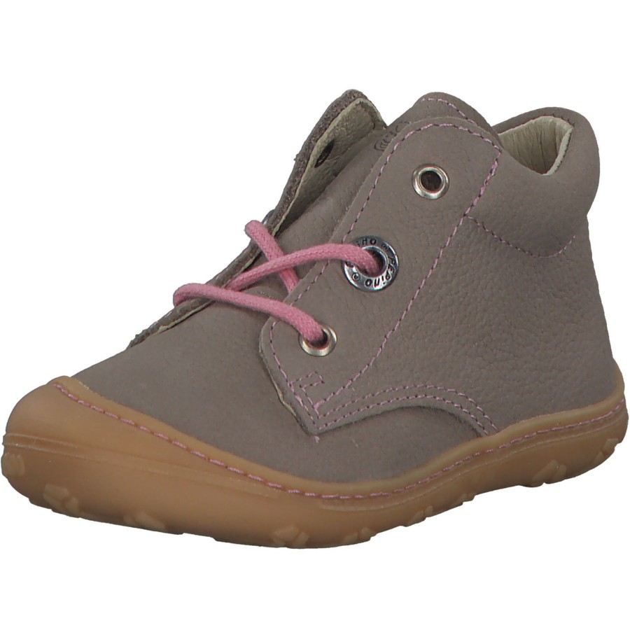 Kinder Ricosta | Ricosta Cory 1200102 W, Lauflernschuhe, Kinder, Kies/Rosa