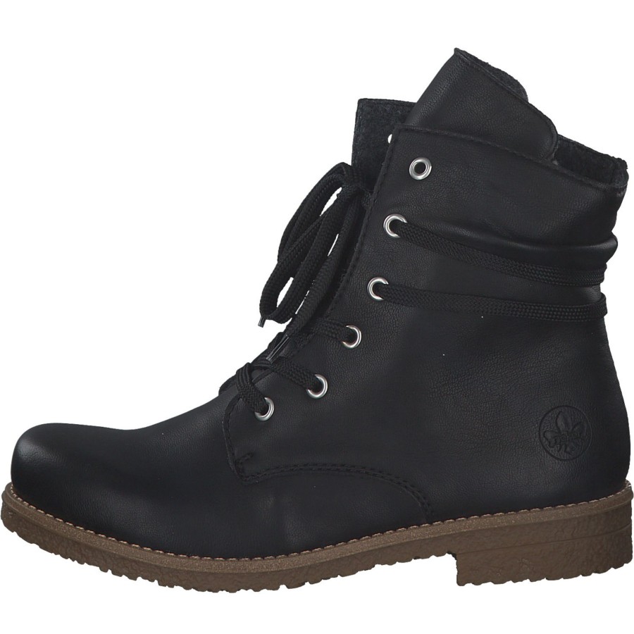 Damen Rieker | Rieker 73514, Stiefeletten, Damen, Schwarz