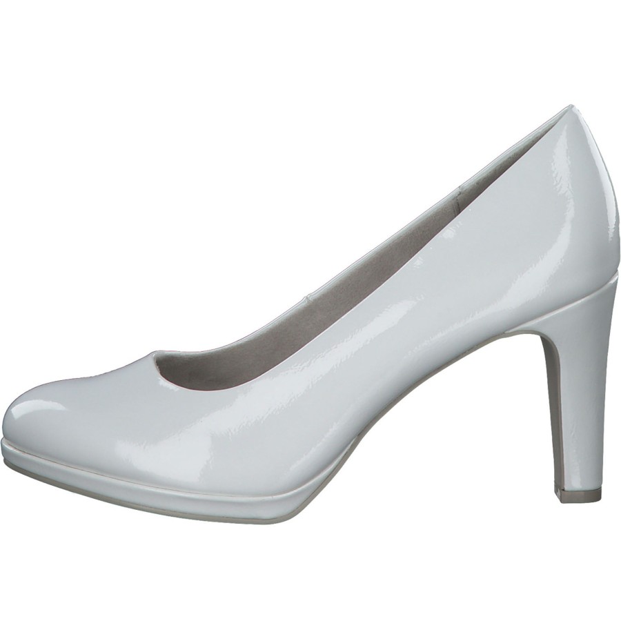 Damen Marco Tozzi | Marco Tozzi 22412, Klassische Pumps, Damen, White Patent