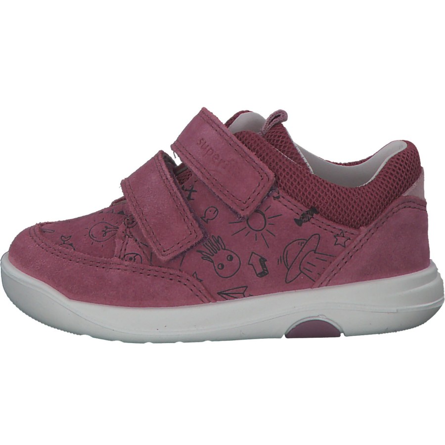 Kinder Superfit | Superfit Lillo 00662, Lauflernschuhe, Kinder, Pink/Rosa