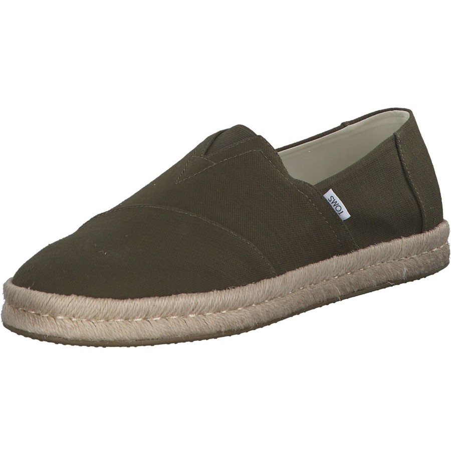 Damen Toms | Toms Alp Rope 1001989, Slipper, Damen, Khaki