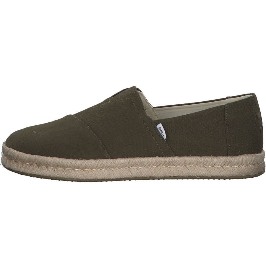 Damen Toms | Toms Alp Rope 1001989, Slipper, Damen, Khaki