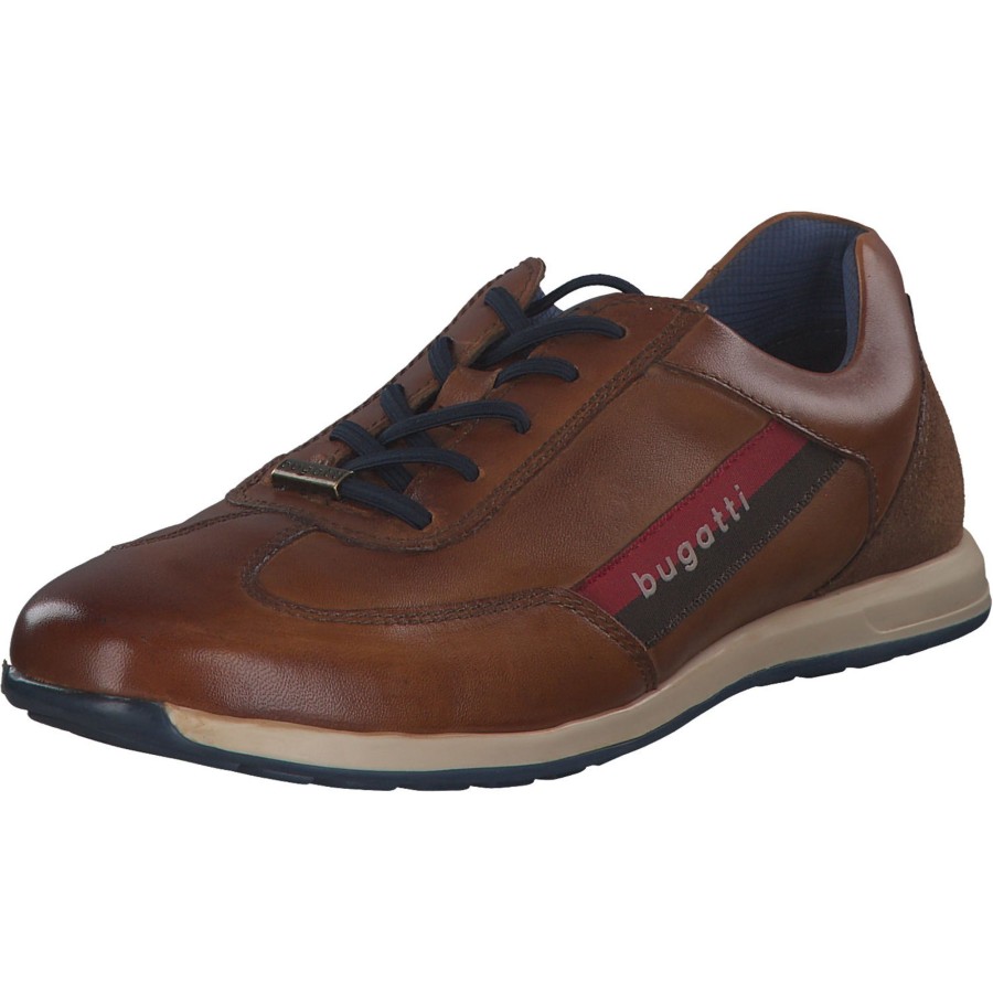 Herren Bugatti | Bugatti Torello A9Q03, Sportliche Halbschuhe, Herren, Cognac