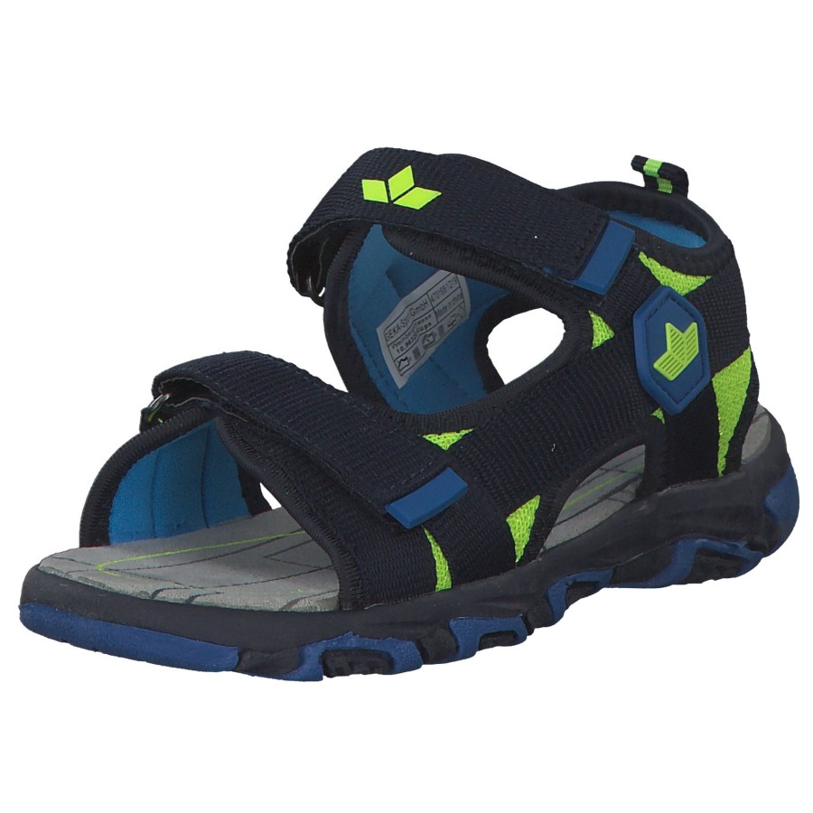 Kinder Geka | Geka Palau V, Sandalen (Kinder), Kinder, Marine/Lemon/Blau