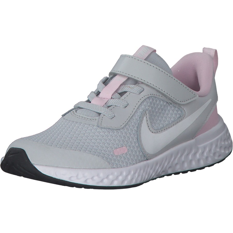 Kinder Nike | Nike Revolution 5 Bq5672 W, Sneakers Low, Kinder, Photon Dust/White-Pink Foam