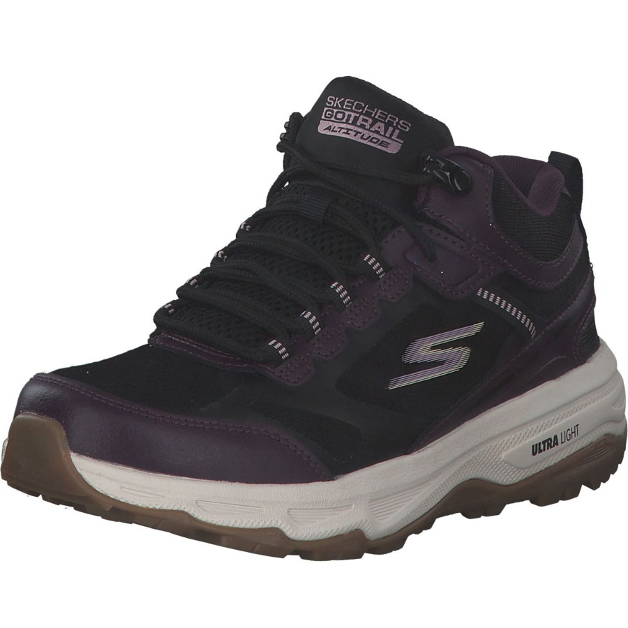 Damen Skechers | Skechers 128206, Sportschuhe, Damen, Black Purple