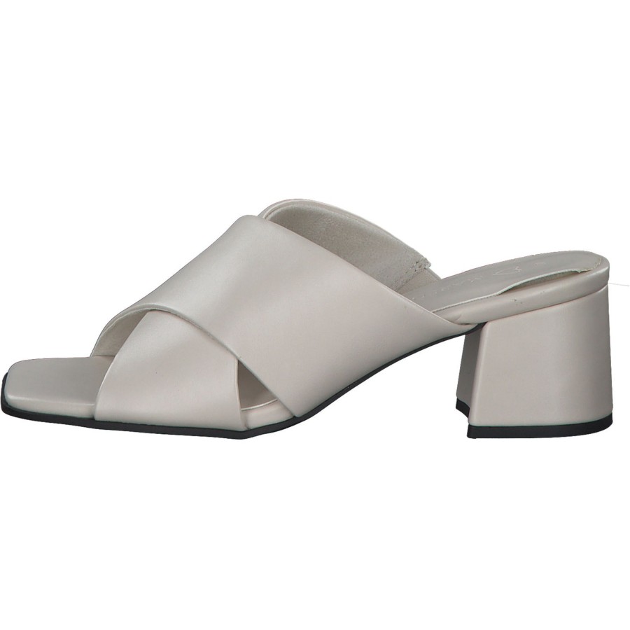 Damen Marco Tozzi | Marco Tozzi 27206, Plateau-Pantoletten, Damen, Cream