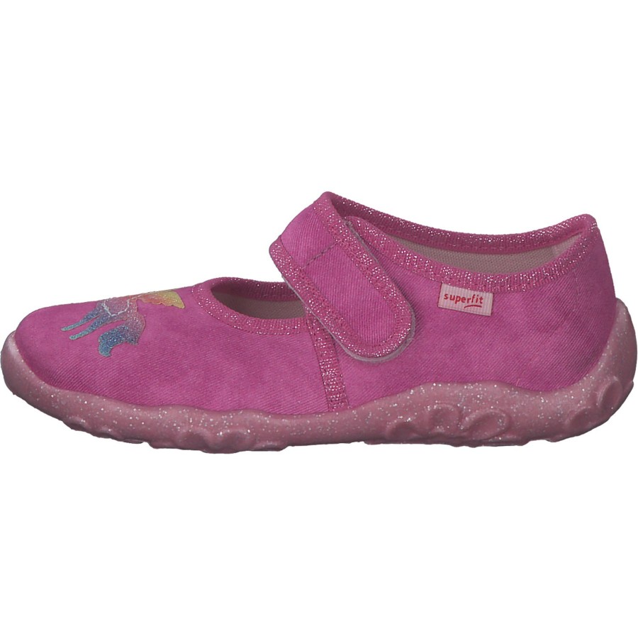 Kinder Superfit | Superfit Bonny 00281, Hausschuhe, Kinder, Rosa (Einhorn)