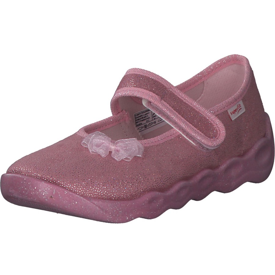 Kinder Superfit | Superfit Bubble 06271, Hausschuhe, Kinder, Rosa/Mehrfarbig