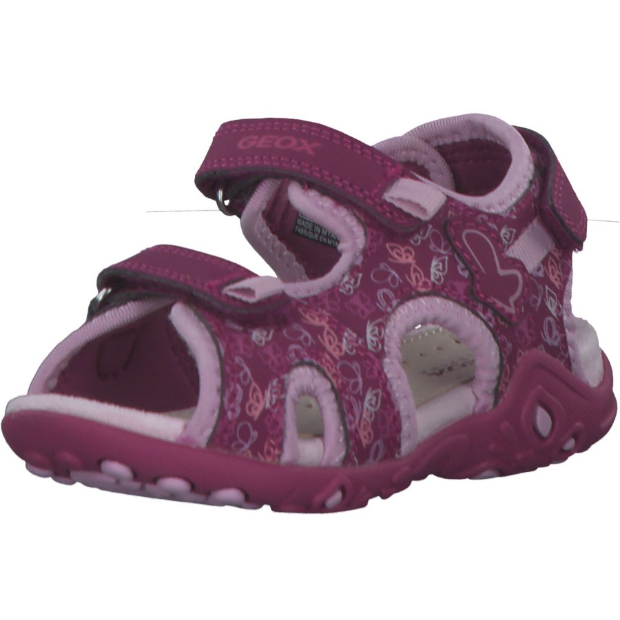 Kinder Geox | Geox J35Grd, Sandalen (Kinder), Kinder, Dk Raspberry/Pink