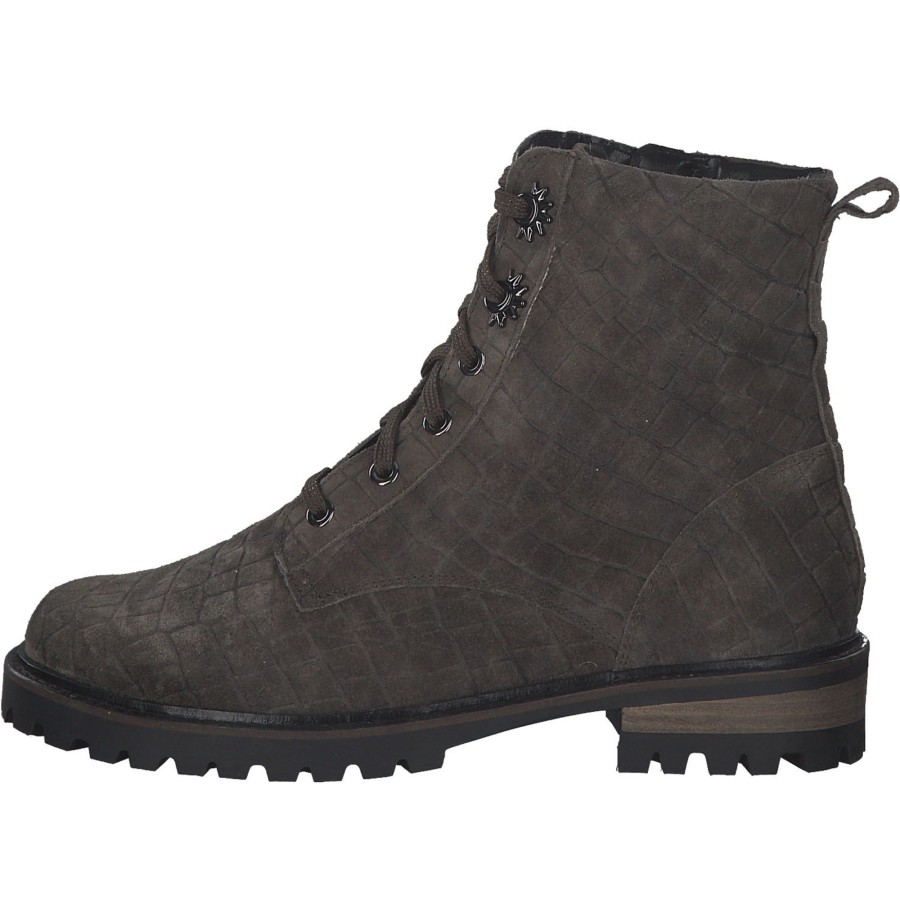 Damen Waldlu00e4ufer | Waldlu00E4Ufer Ayla 774802, Schnu00Fcrstiefeletten, Damen, Kitt