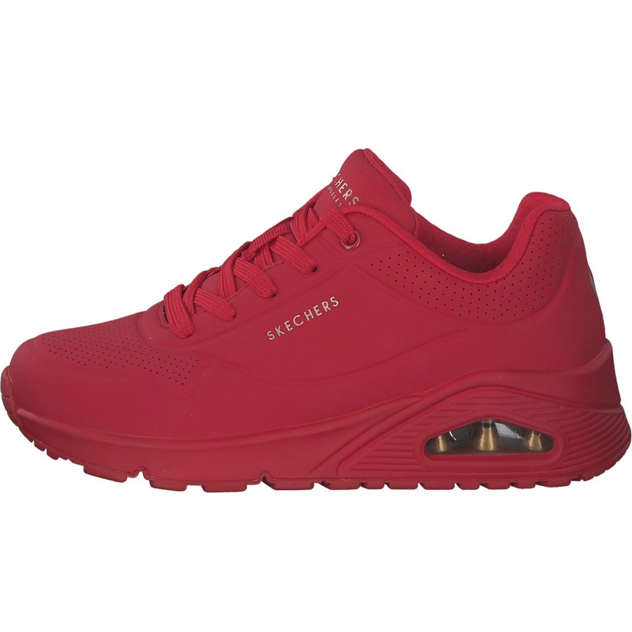 Damen Skechers | Skechers 73690, Sneakers Low, Damen, Rot