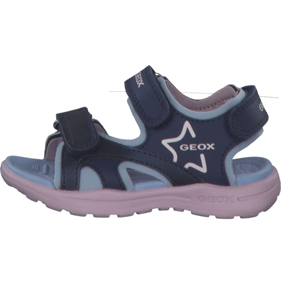 Kinder Geox | Geox J256Aa, Sandalen (Kinder), Kinder, Navy/Pink