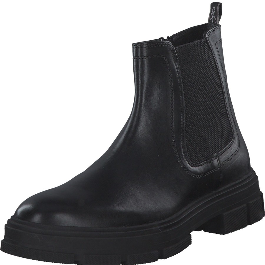 Herren Marco Tozzi | Marco Tozzi 15400, Chelsea Boots, Herren, Schwarz