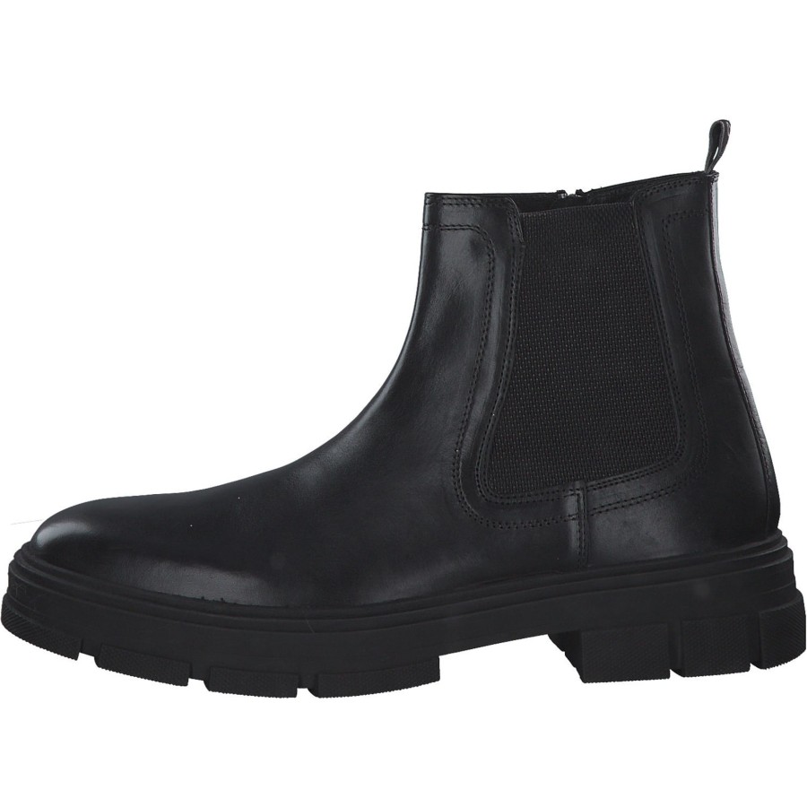 Herren Marco Tozzi | Marco Tozzi 15400, Chelsea Boots, Herren, Schwarz