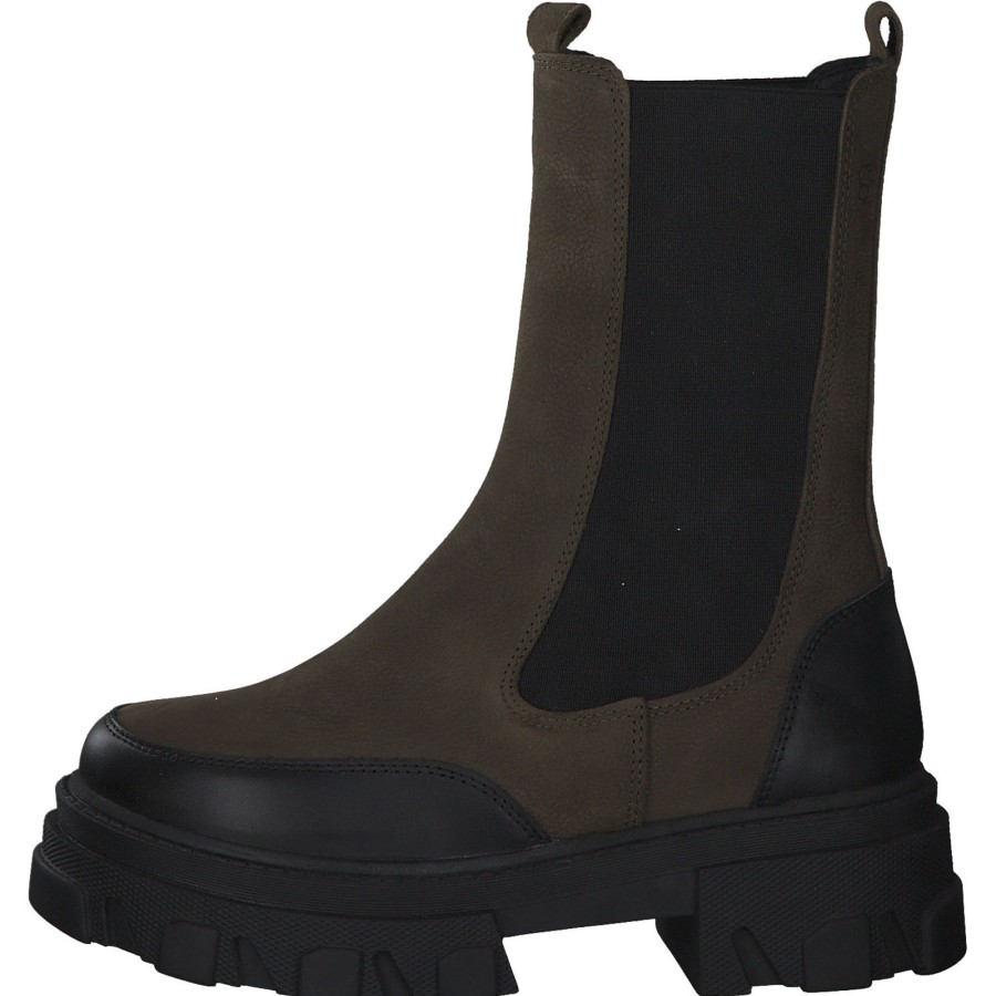 Damen s. Oliver | S. Oliver 25467, Chelsea Boots, Damen, Khaki