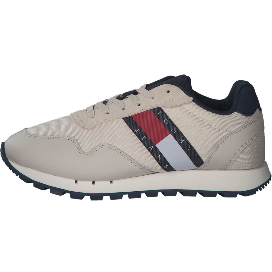 Herren Tommy Hilfiger | Tommy Hilfiger Em0Em01081, Sneakers Low, Herren, Stony Beige