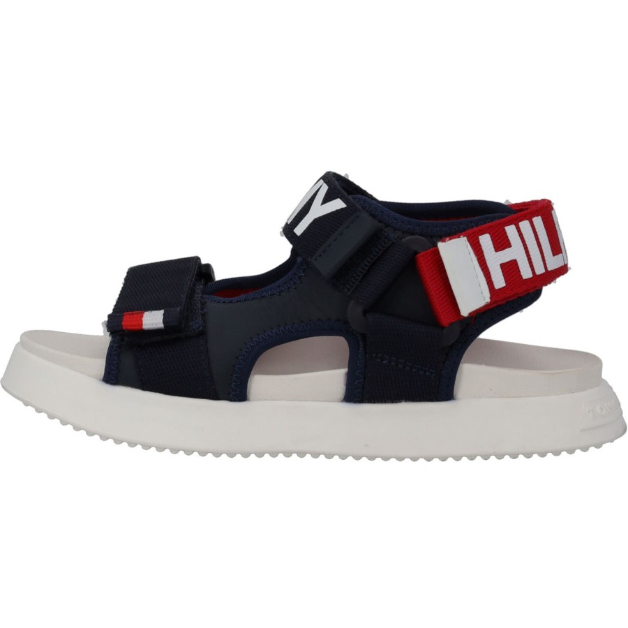 Kinder Tommy Hilfiger | Tommy Hilfiger T3B2-32257, Sandalen (Kinder), Kinder, Blau