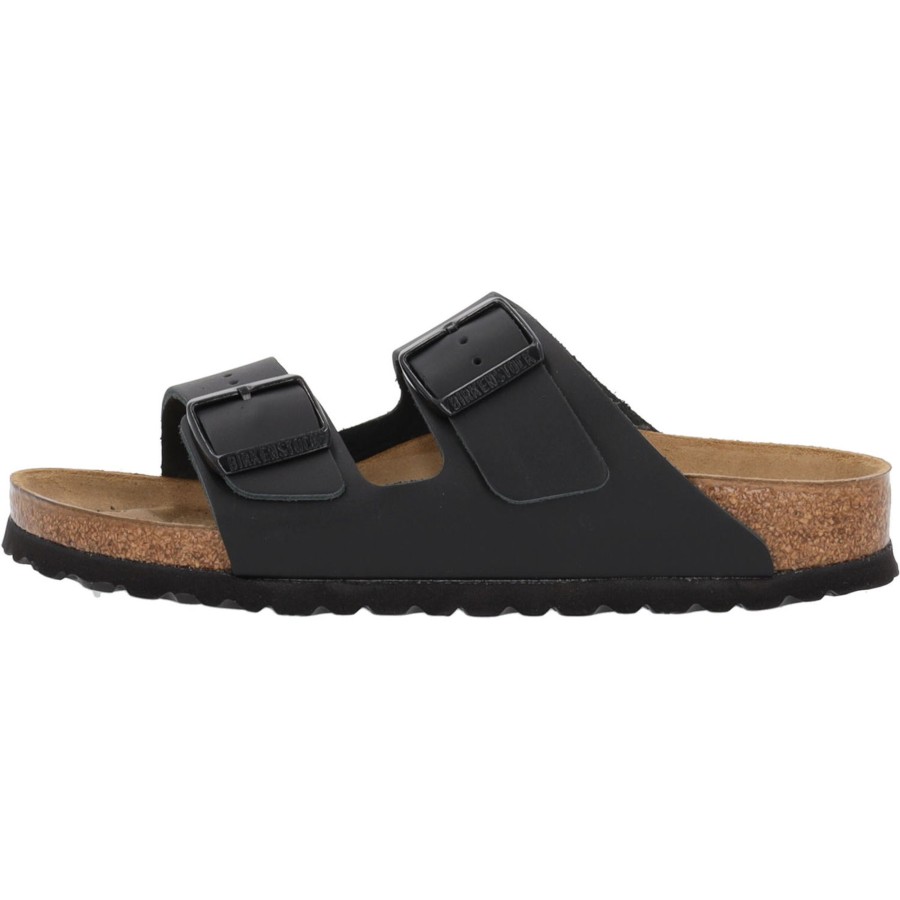 Damen Birkenstock | Birkenstock Arizona Nl Schmal, Pantoletten, Schwarz (Schwarz)