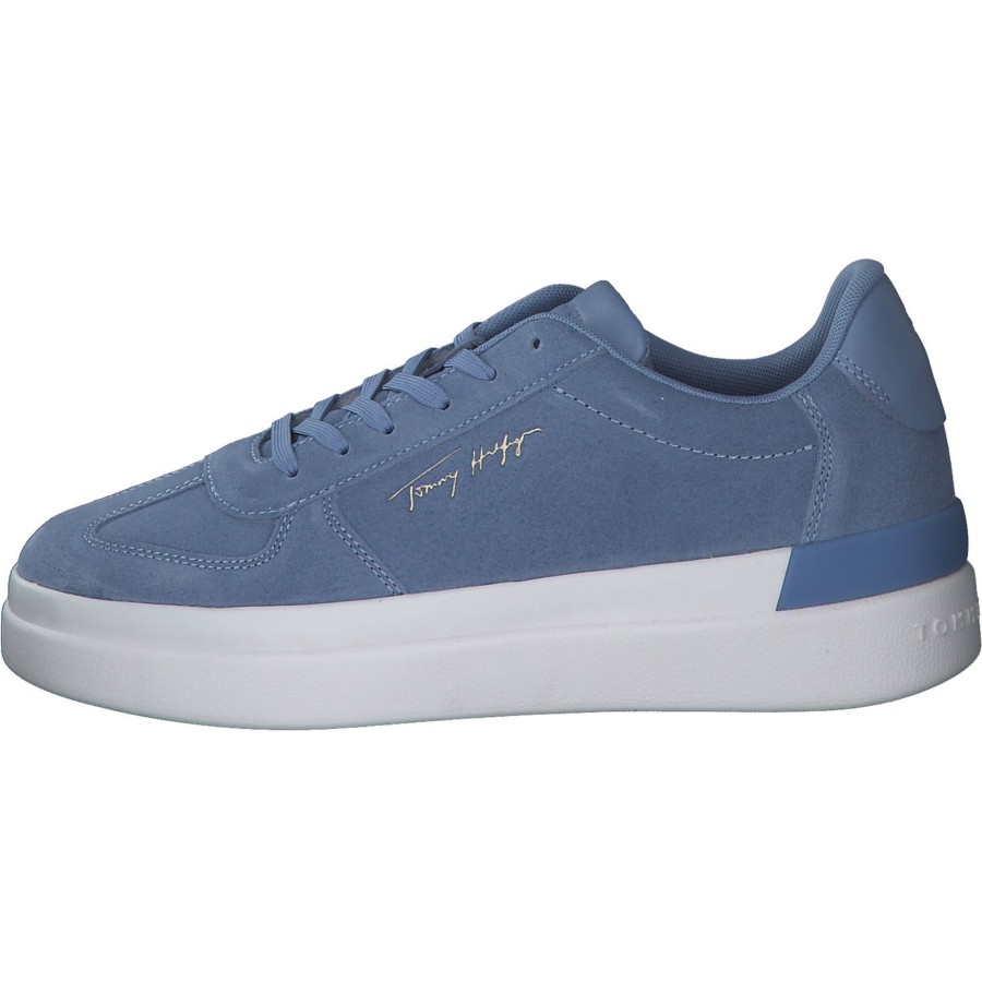 Damen Tommy Hilfiger | Tommy Hilfiger Fw0Fw065I8, Sneakers Low, Damen, Blau