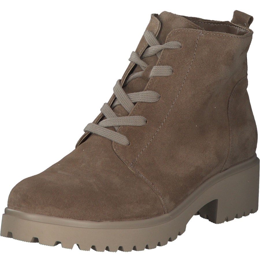 Damen Waldlu00e4ufer | Waldlu00E4Ufer Luise 716807, Schnu00Fcrstiefeletten, Damen, Taupe