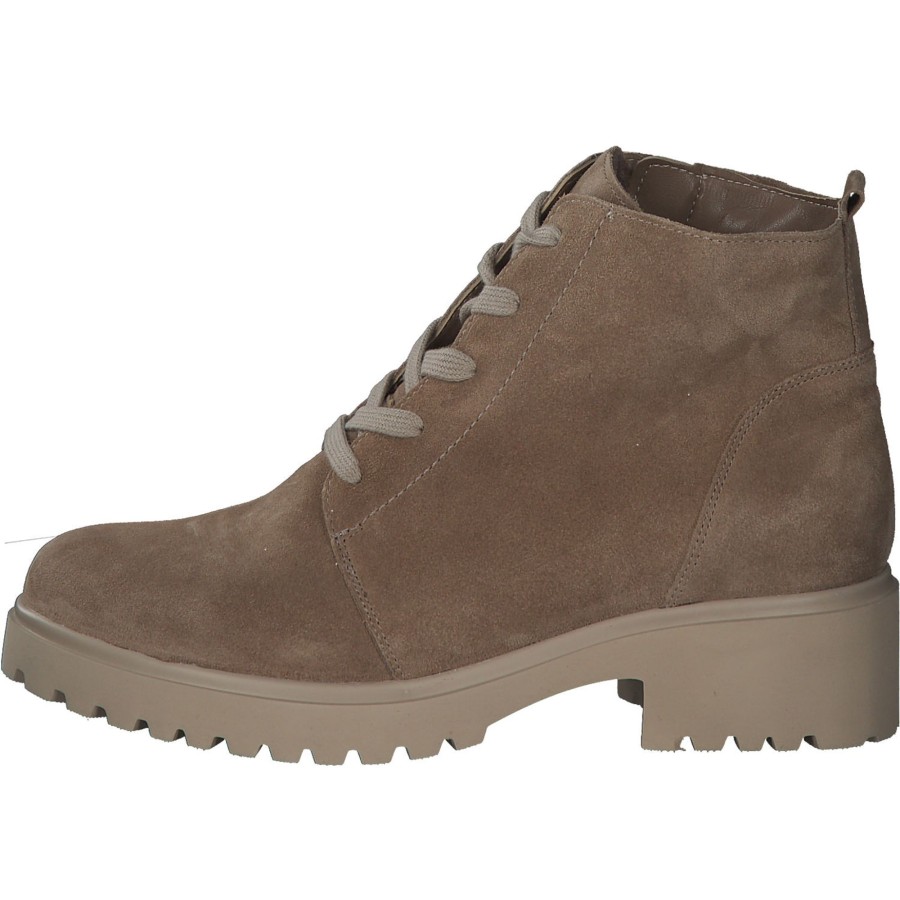 Damen Waldlu00e4ufer | Waldlu00E4Ufer Luise 716807, Schnu00Fcrstiefeletten, Damen, Taupe