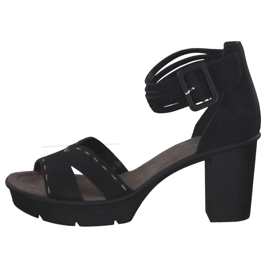 Damen Rieker | Rieker 67584, Pumps, Damen, Schwarz