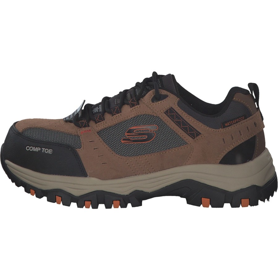 Herren Skechers | Skechers 77183Ec , Trekkingschuhe, Herren, Braun