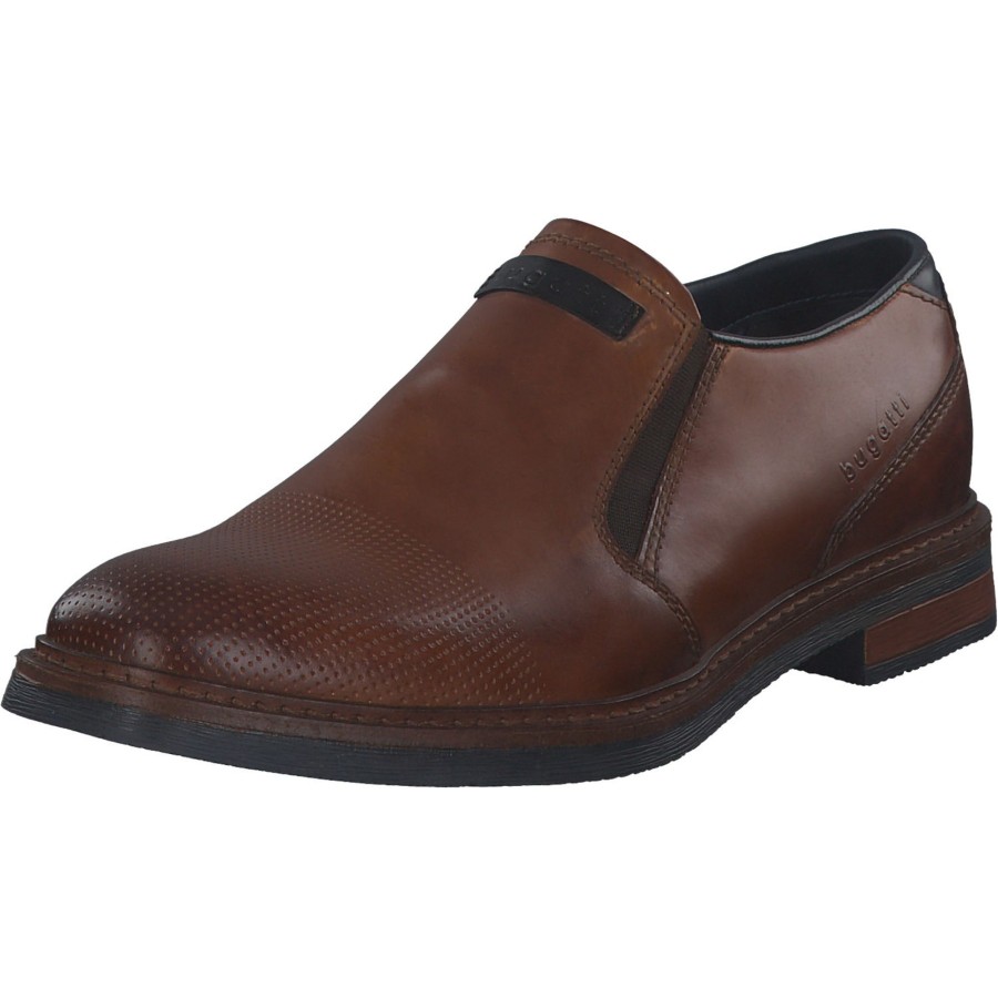 Herren Bugatti | Bugatti Maik Exco Aes60, Klassische Slipper, Herren, Cognac