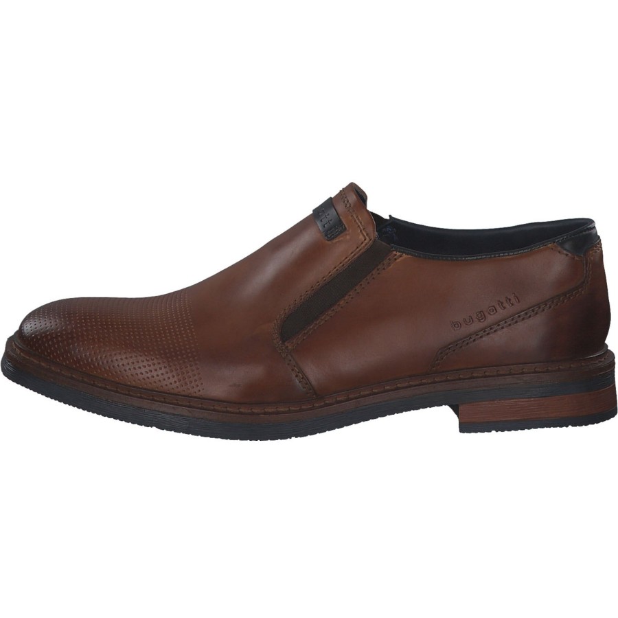 Herren Bugatti | Bugatti Maik Exco Aes60, Klassische Slipper, Herren, Cognac