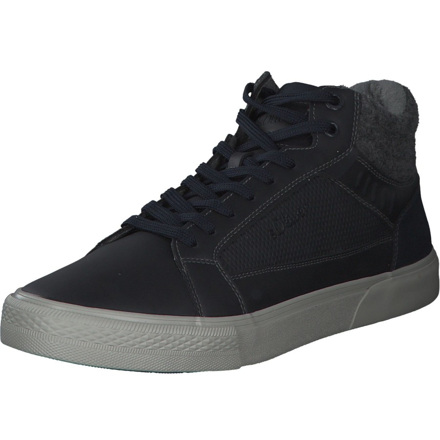 Herren s. Oliver | S. Oliver 15200, Sneakers High, Herren, Navy